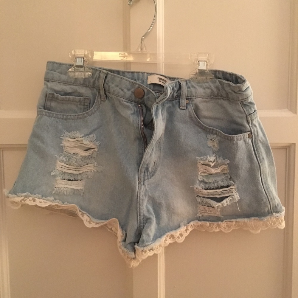 Jean shorts